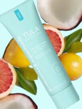 Tula Exfoliating Body Wash - Take Care + Polish Body Scrub 8.1 oz/ 240 mL *BNIB